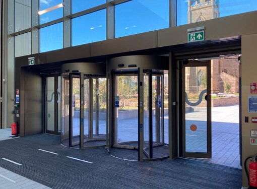 Record Automatic Revolving Doors and Automatic Swing Doors 