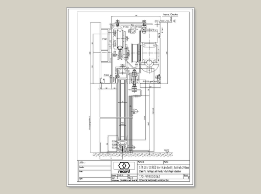 System 20 STA Schiebetür mit ISO Glas ohne Seitenteil