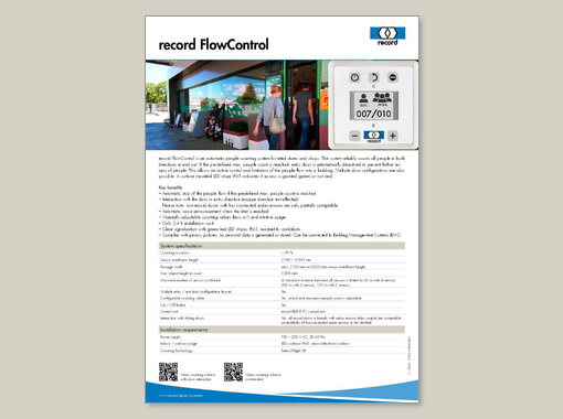 record FlowControl datasheet