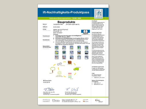 ift-Nachhaltigkeits-Produktpass