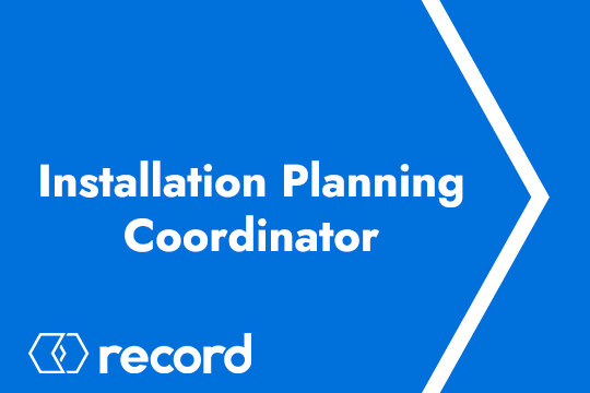 Installation Planning Coordinator