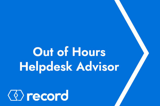 Out of Hours Helpdesk Advisor