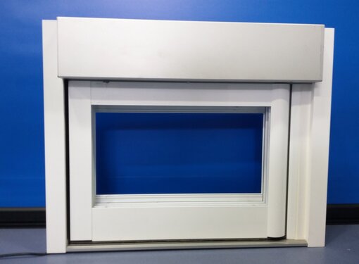 record uk new product DFA127 operating arm concealed in frame